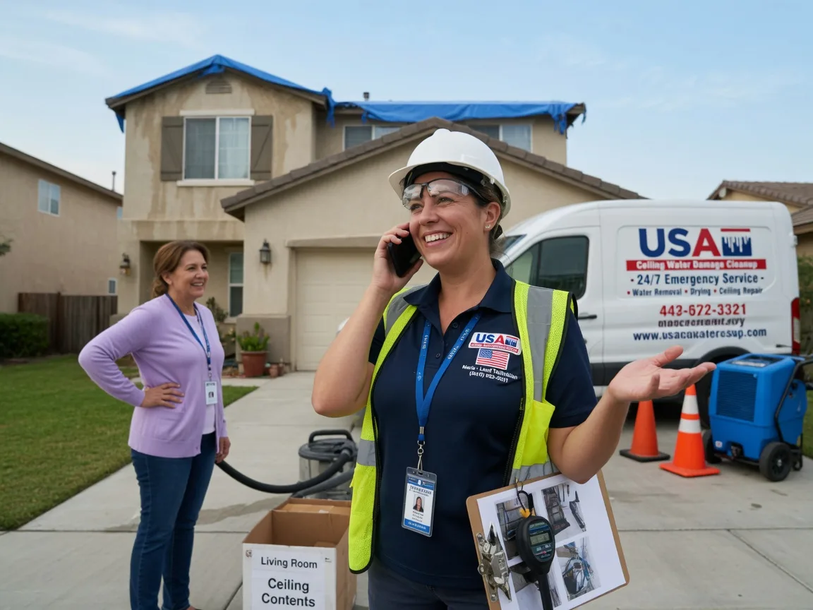 Ceiling Water Damage Restoration Lane City, TX FAQs